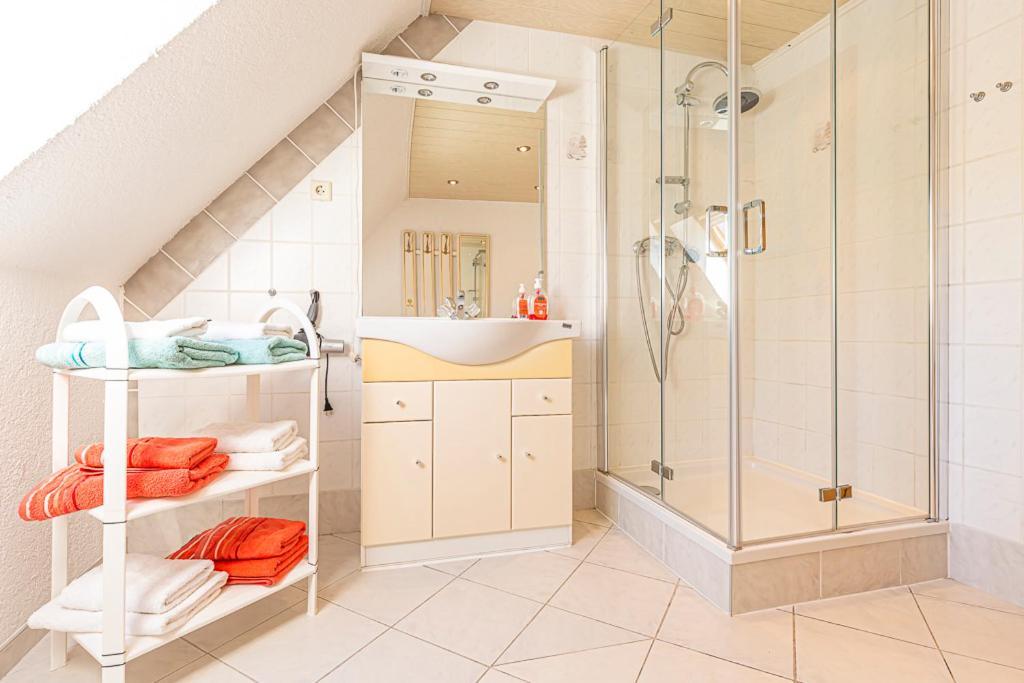 Ferienwohnung Am Walnussbaum Parchtitz Esterno foto